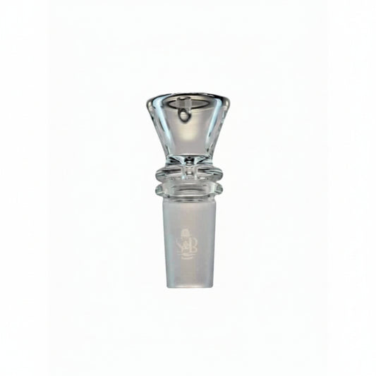 Sheldon Black Double Thick Clear Glass Bowl 10mm