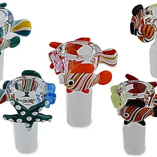 Ocean Themed Glass Bowl