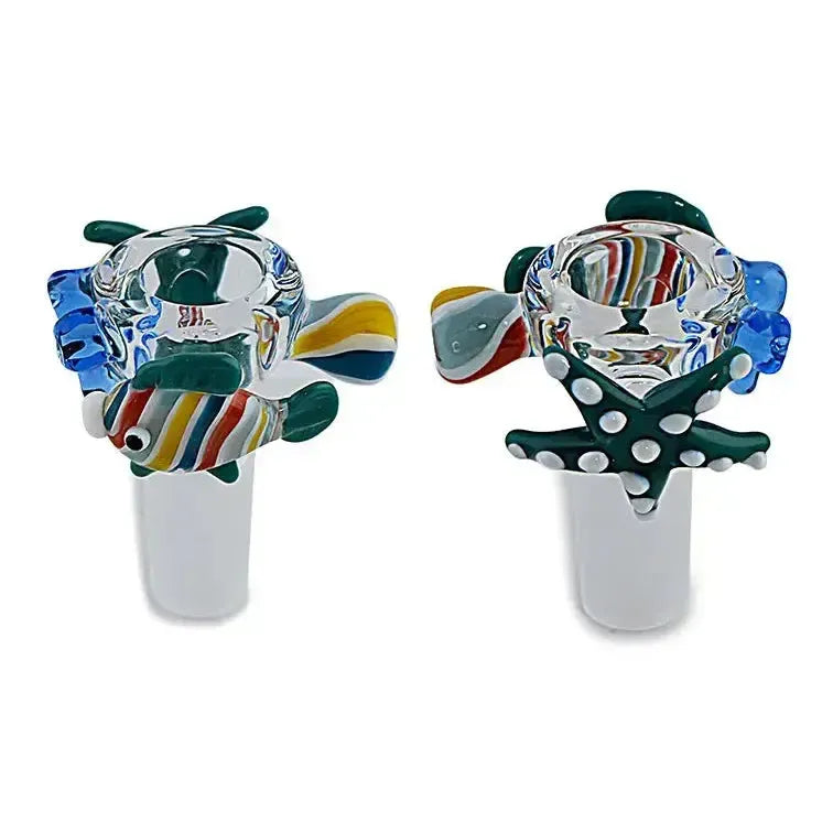 Ocean Themed Glass Bowl