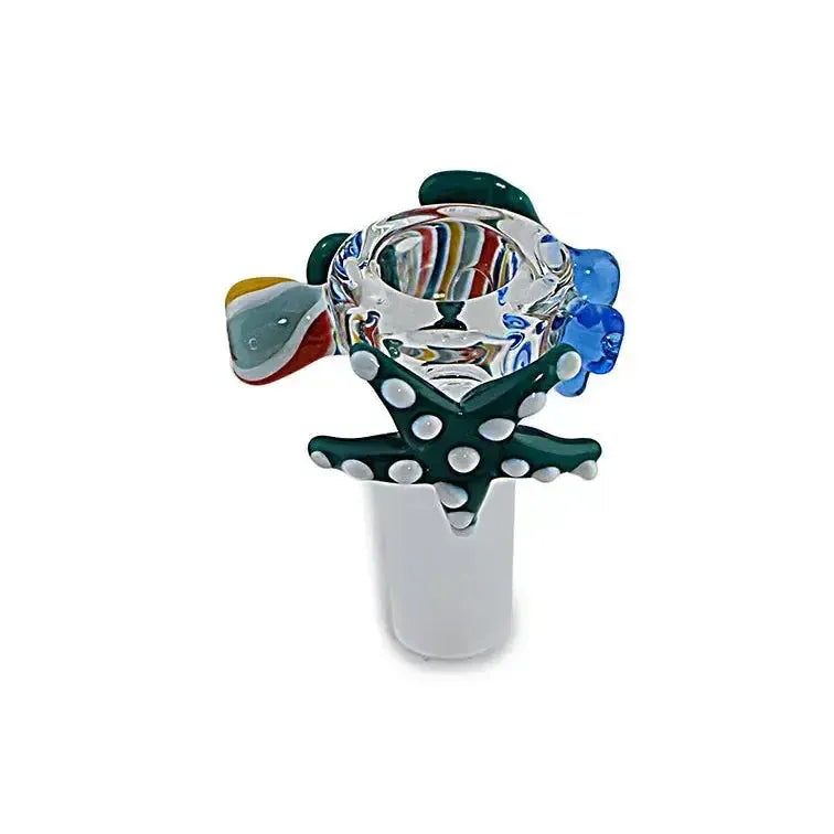 Ocean Themed Glass Bowl